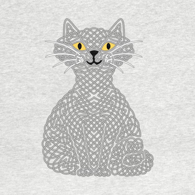 Knotty Cat - grey by Hippopottermiss